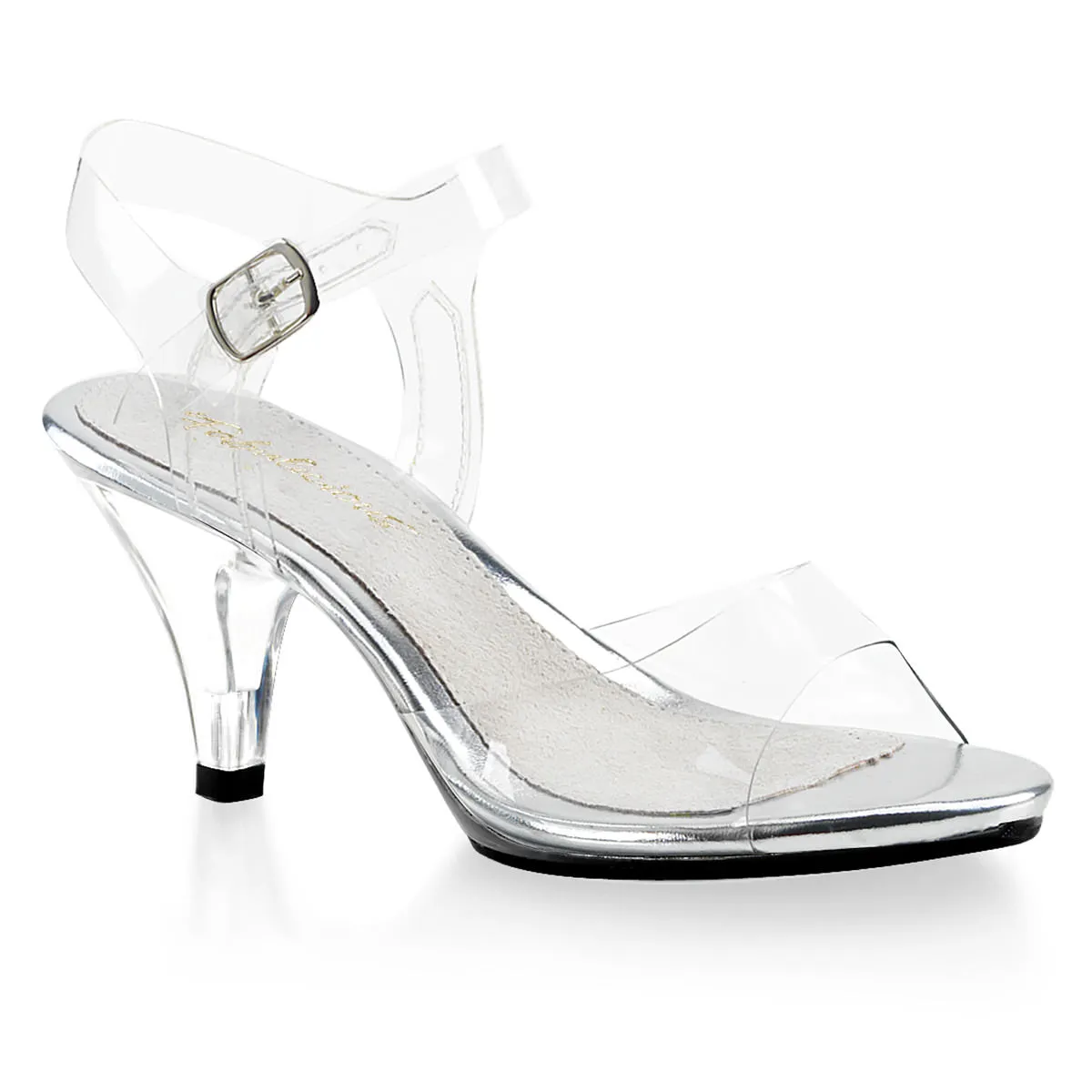 3 Inch Heel BELLE-308 Clear