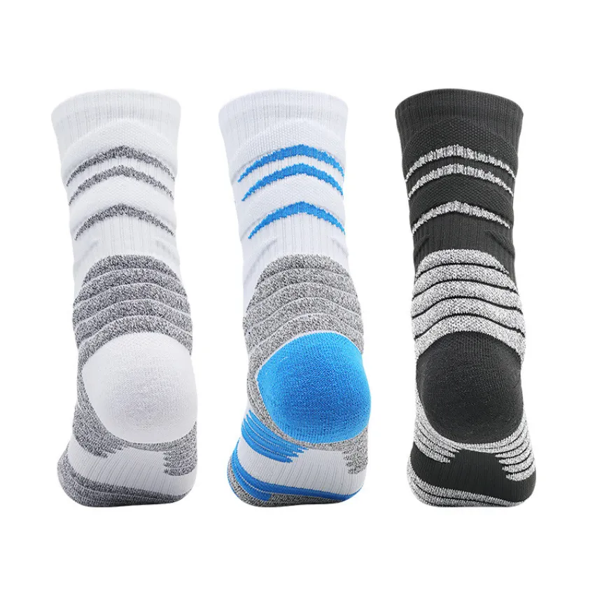 3 Pack Kids Anti Slip Padded Socks