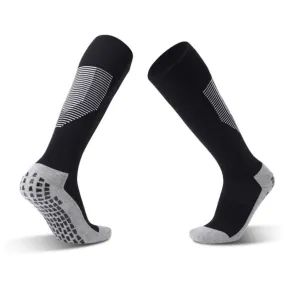 3 Pack Mens Anti Slip Football Grip Socks