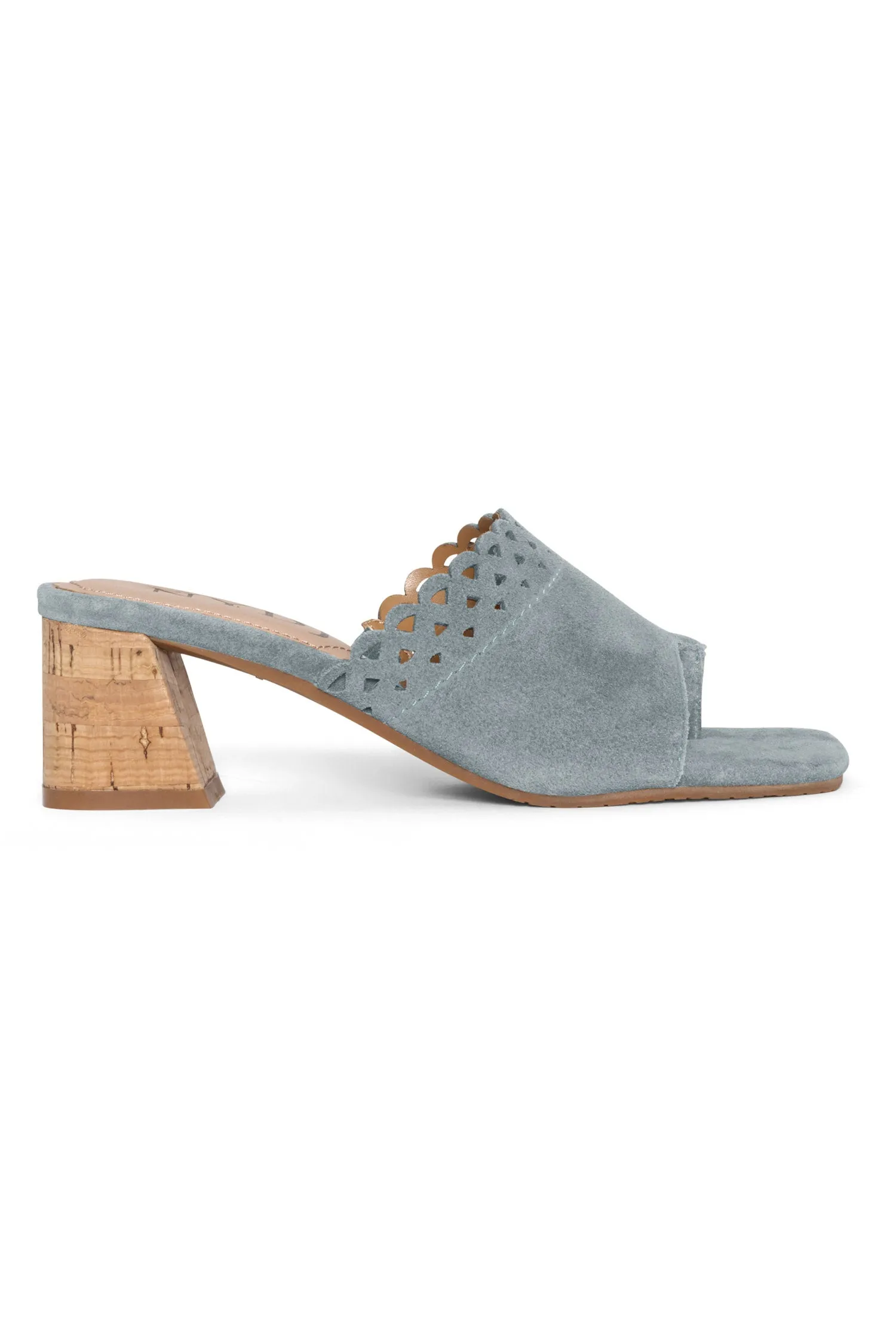 Alanah Mule Sandals - Blue