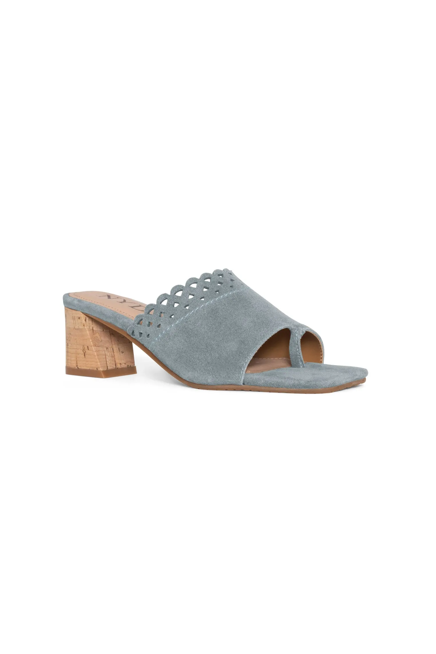 Alanah Mule Sandals - Blue