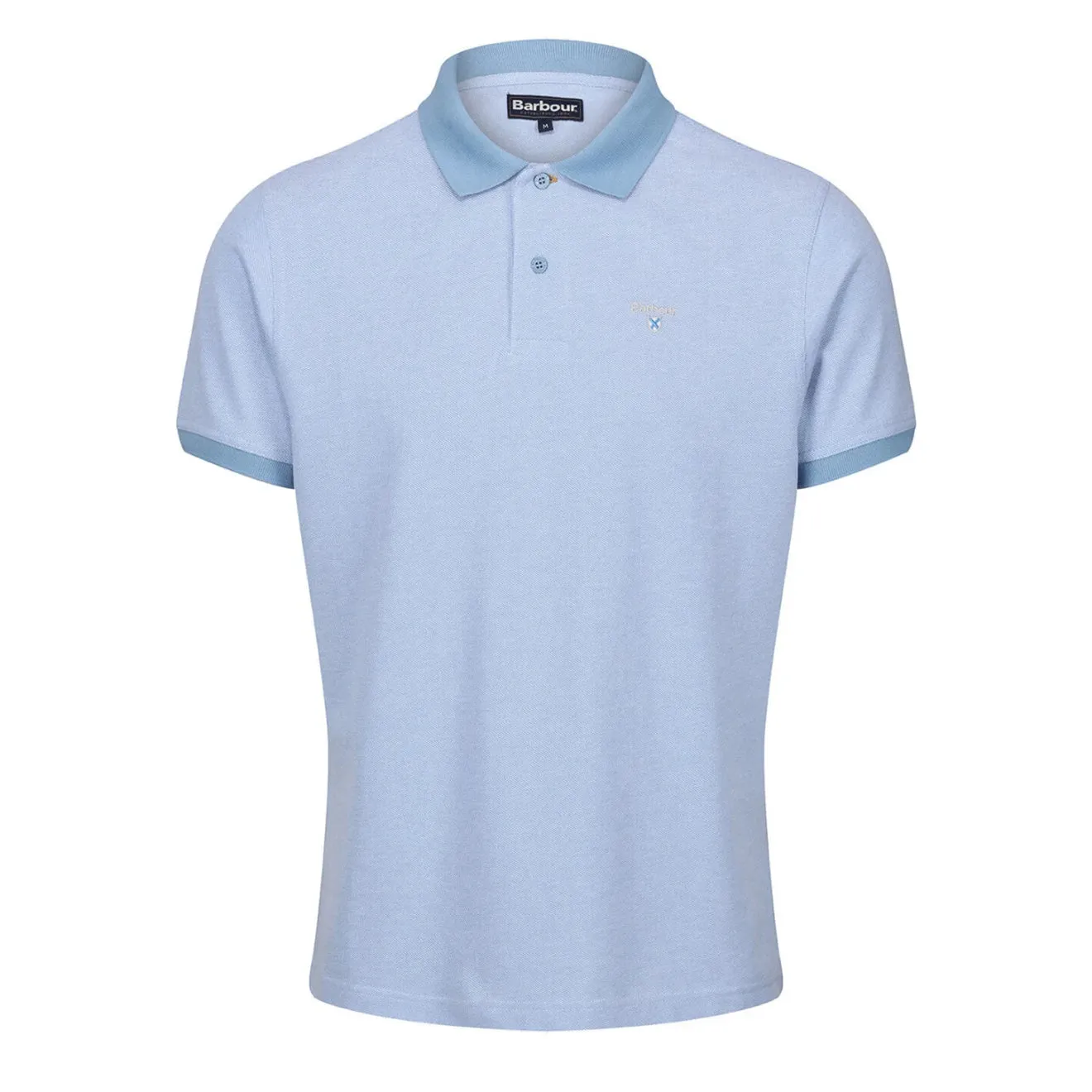 Barbour Sports Polo Chambray