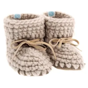 beba bean sweater moccs - oatmeal