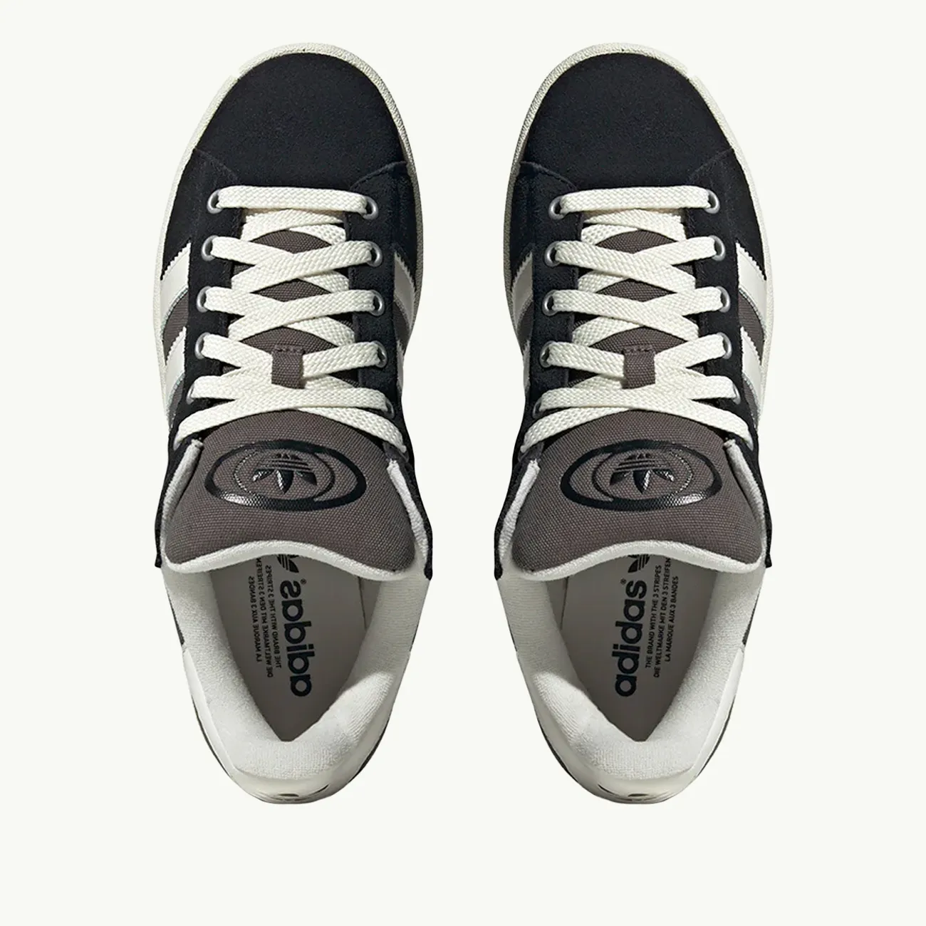 Campus 00s - Charcoal/White/Black