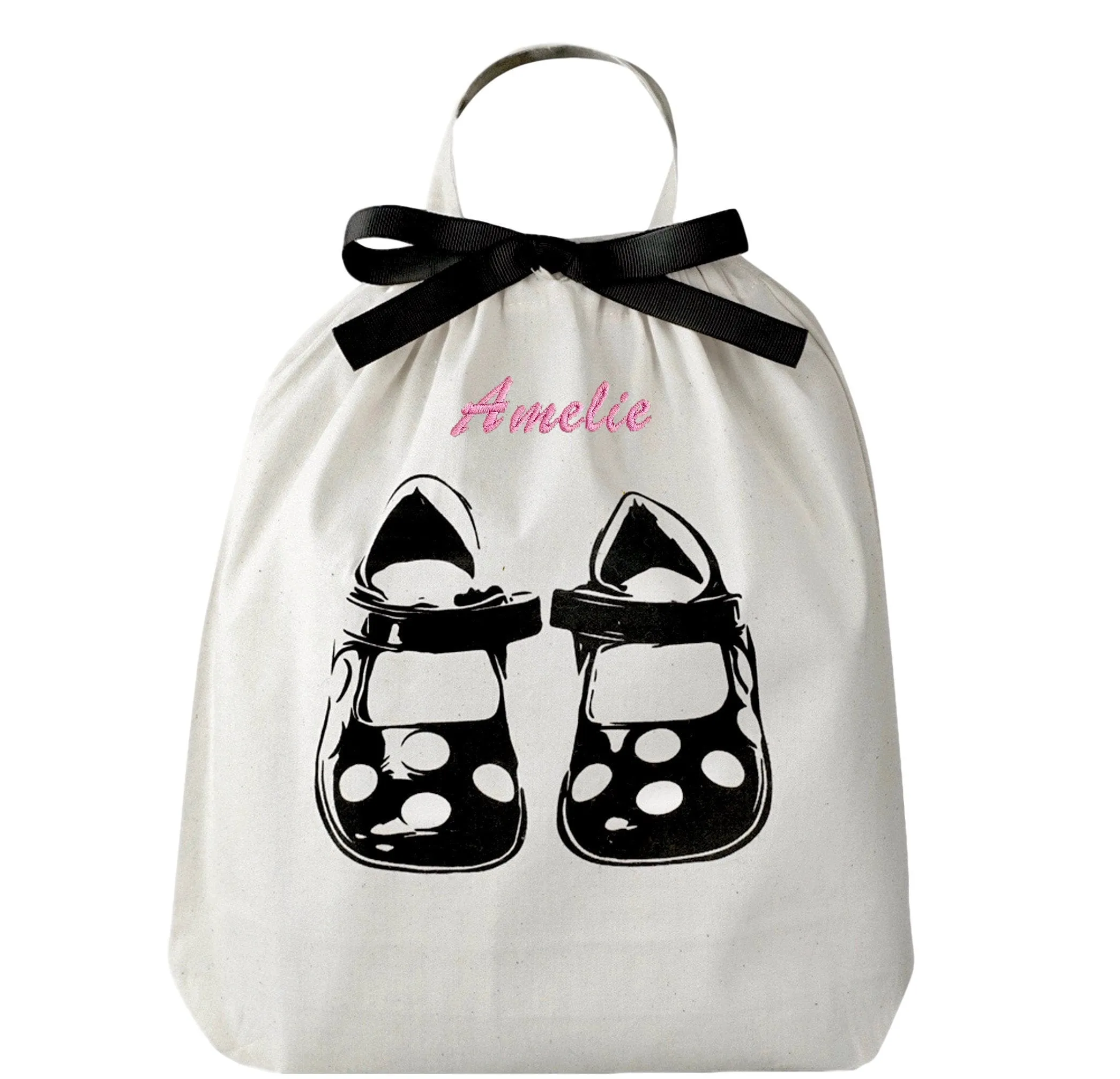 Children Shoe Bag, Cream