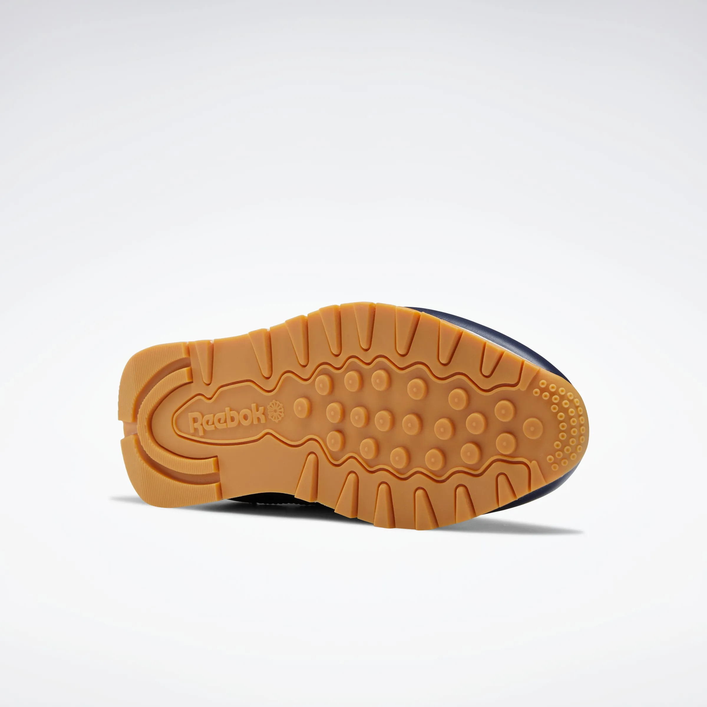 Classic Leather Shoes Vector Navy/White