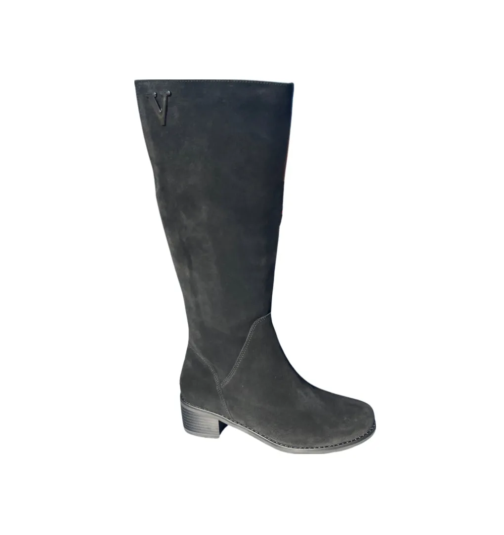 Diane Black Suede WATERPROOF Tall Boot