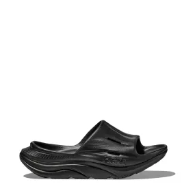 Hoka Ora Recovery Slide 3 Sandal in Black