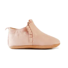 Lacey  Baby Slip On Boots  - Old Rose