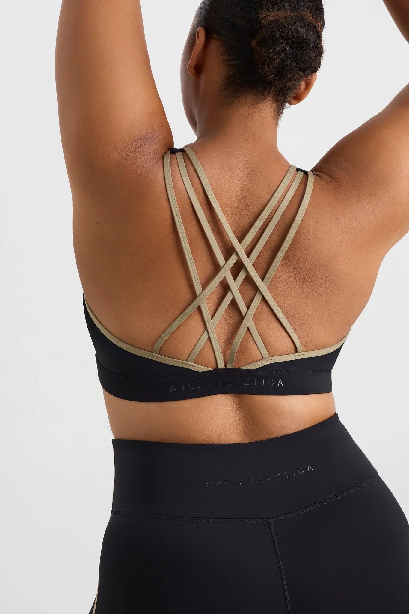 Lattice Logo Strap Bra 360