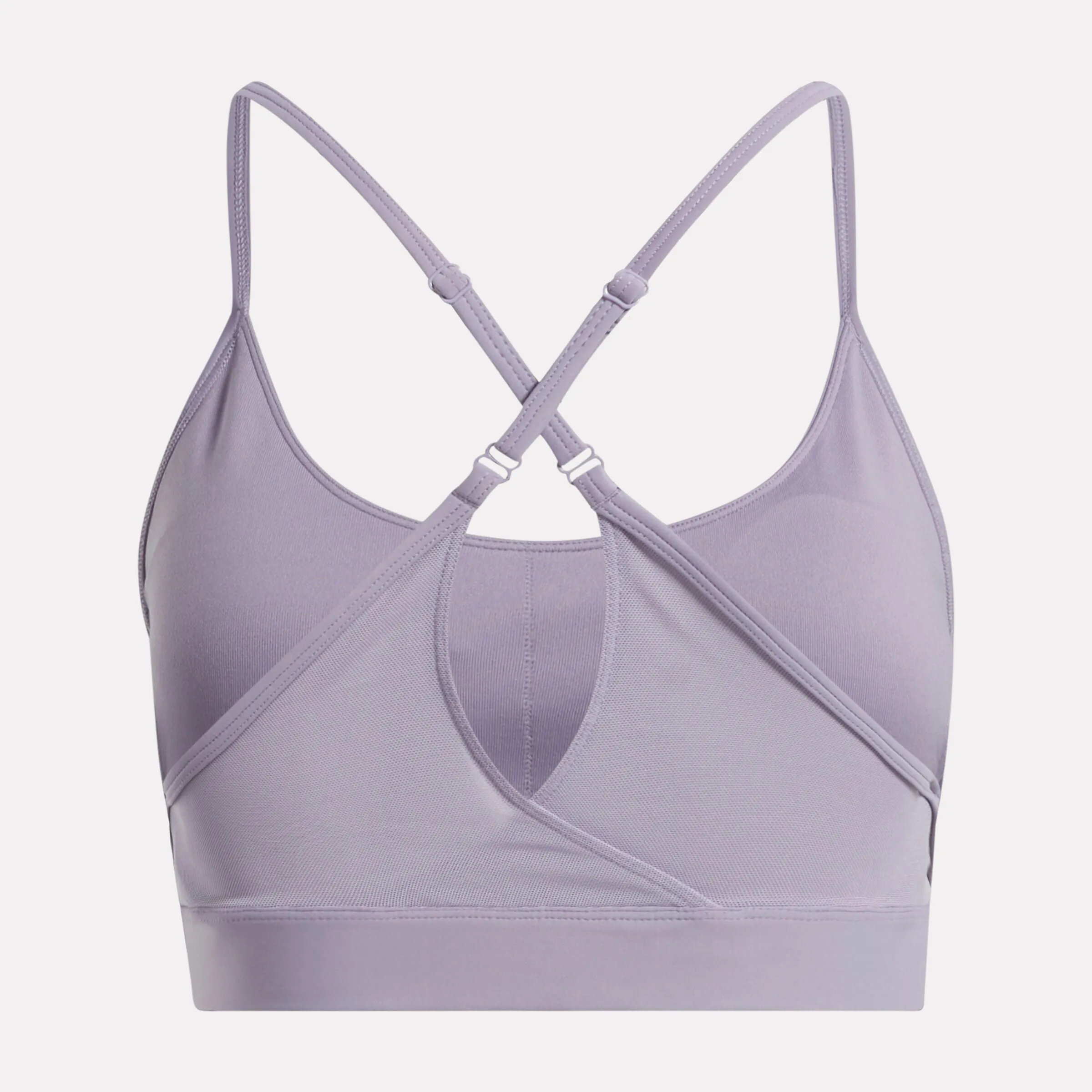 Lux Strappy Sports Bra Dusk Purple