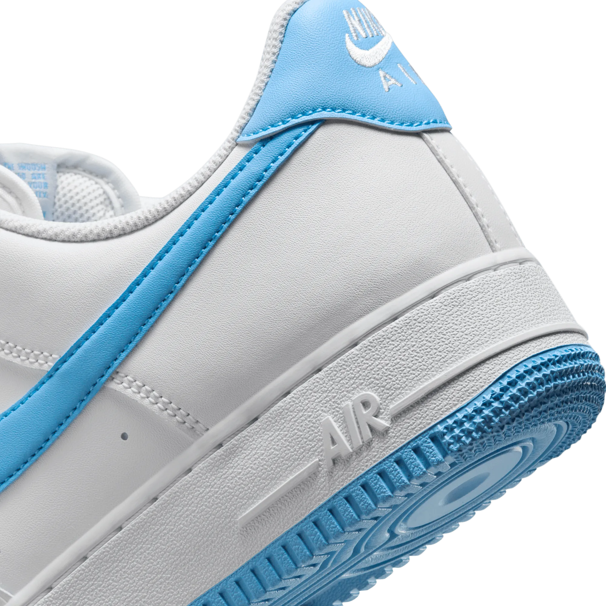 Men's Nike Air Force 1 '07 - White/Aquarius Blue/White