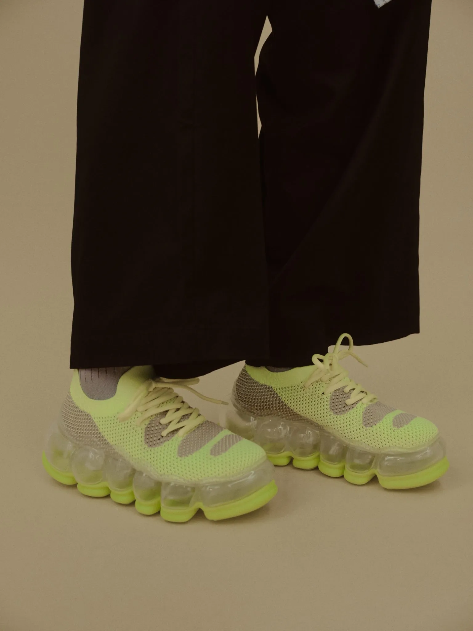 New “Jewelry” Shoes / Neon Yellow