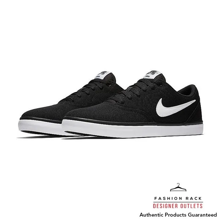 Nike Sb Check Solarsoft Canvas Black