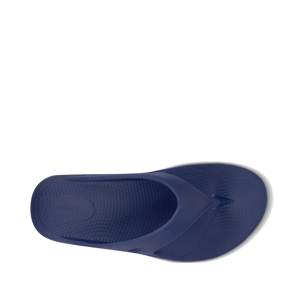 OOfos OOriginal Thong Sandal in Navy