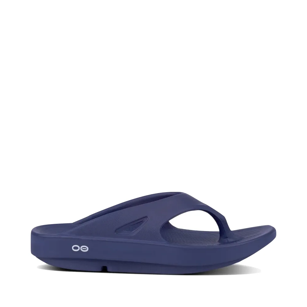 OOfos OOriginal Thong Sandal in Navy