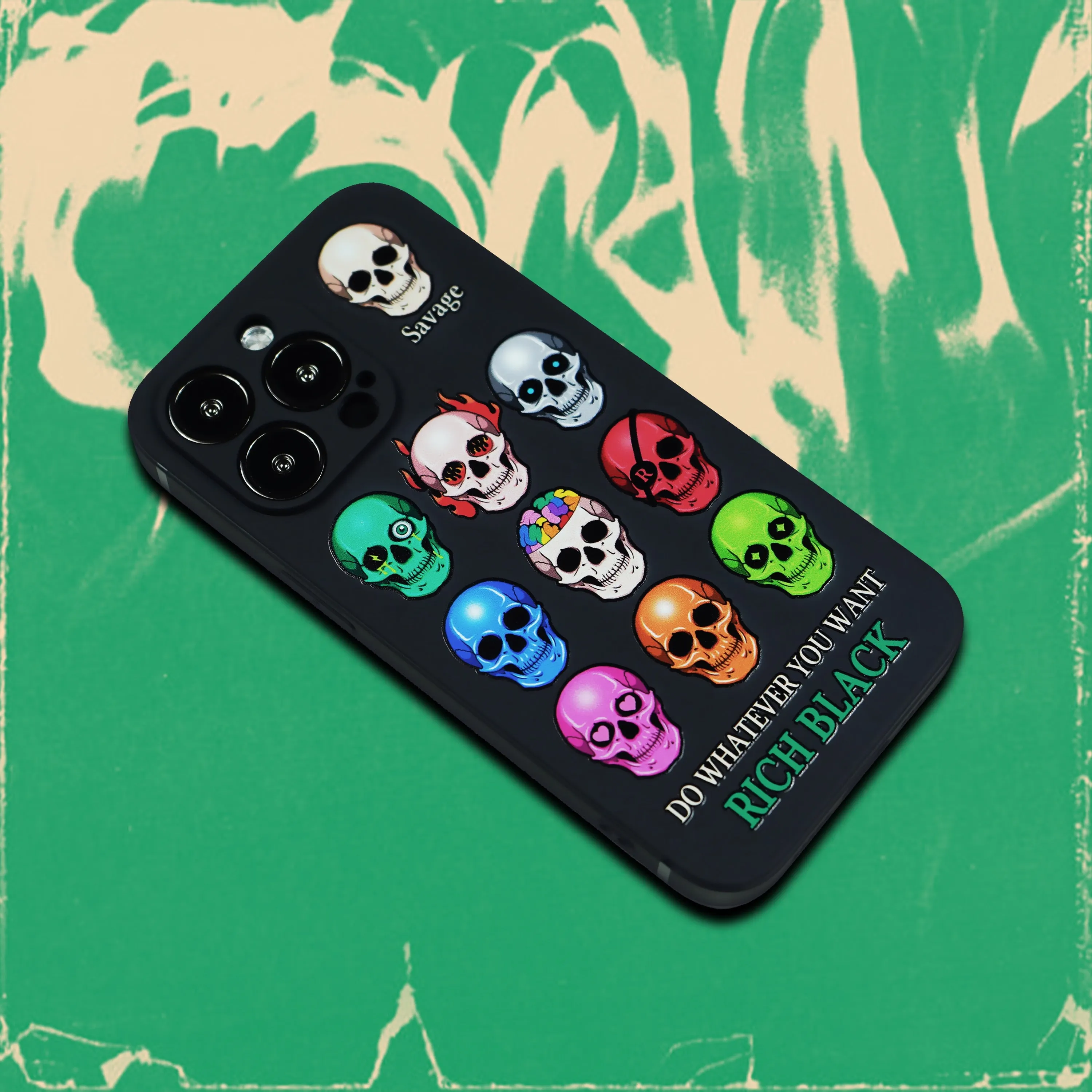 Personality Skeleton phone case