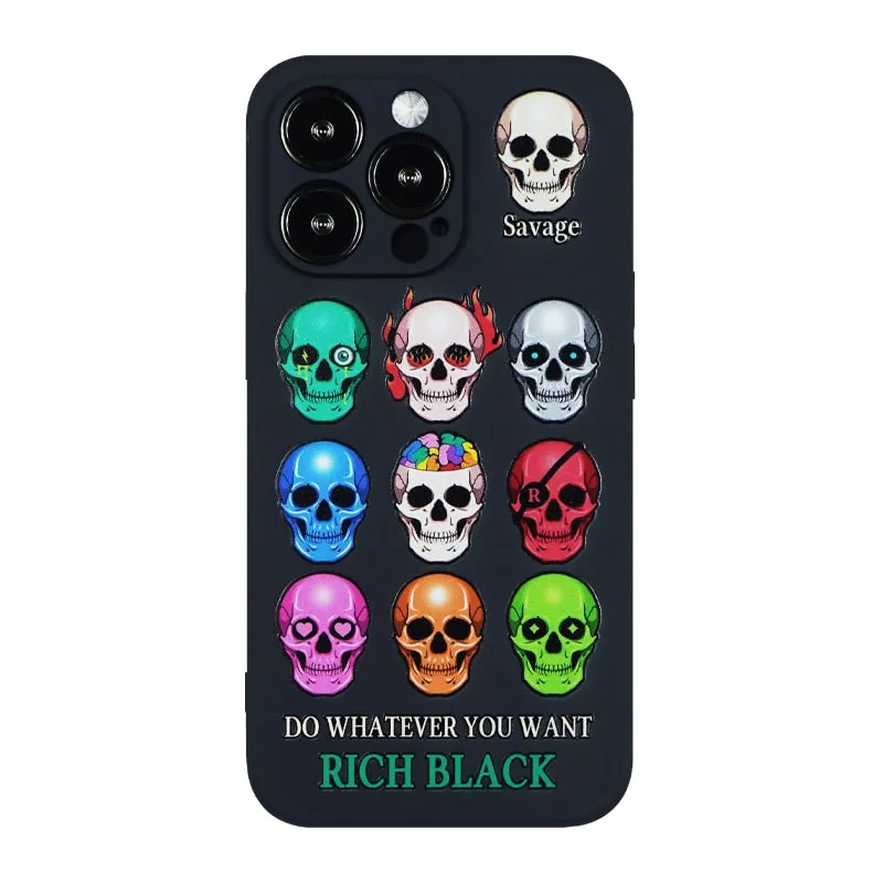 Personality Skeleton phone case