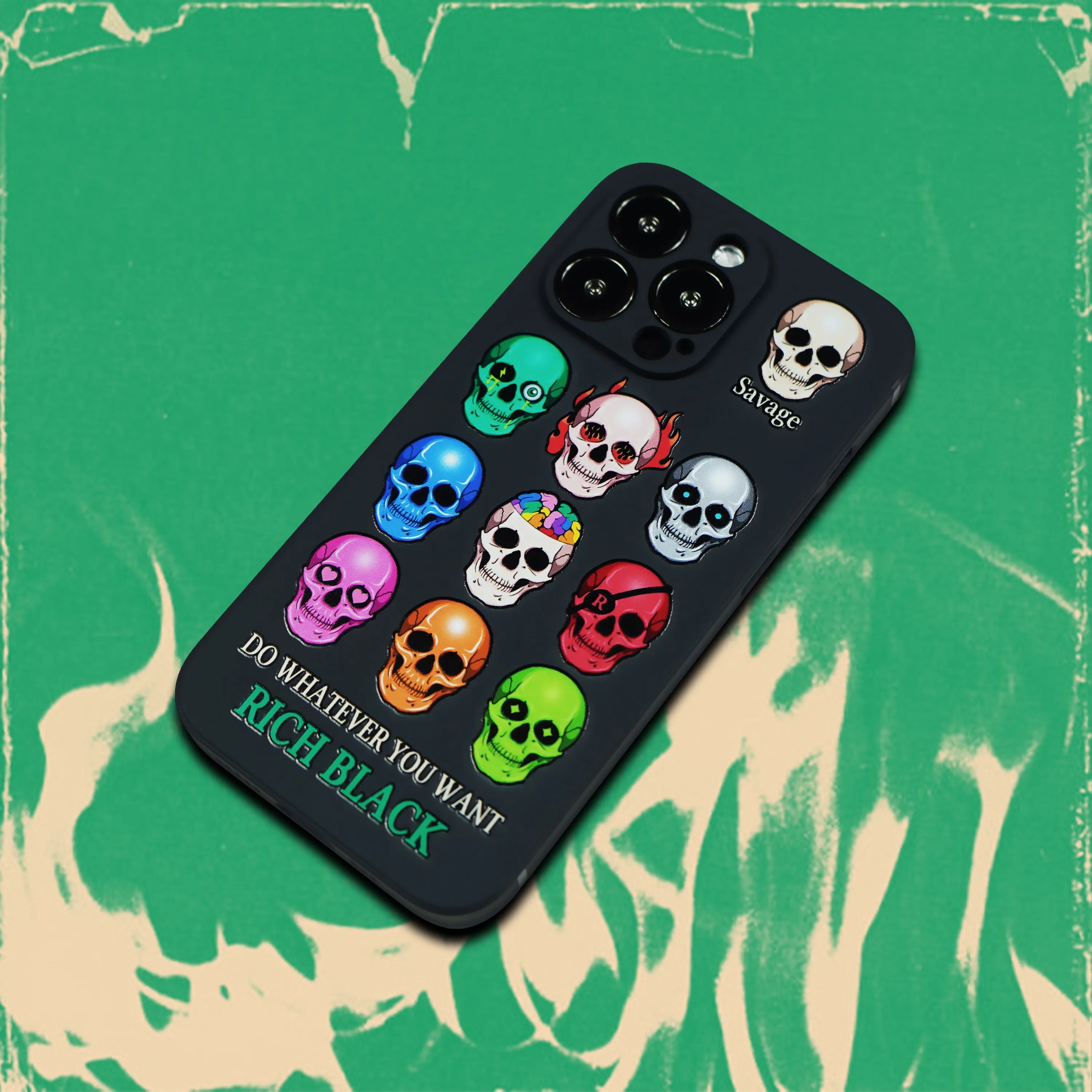 Personality Skeleton phone case