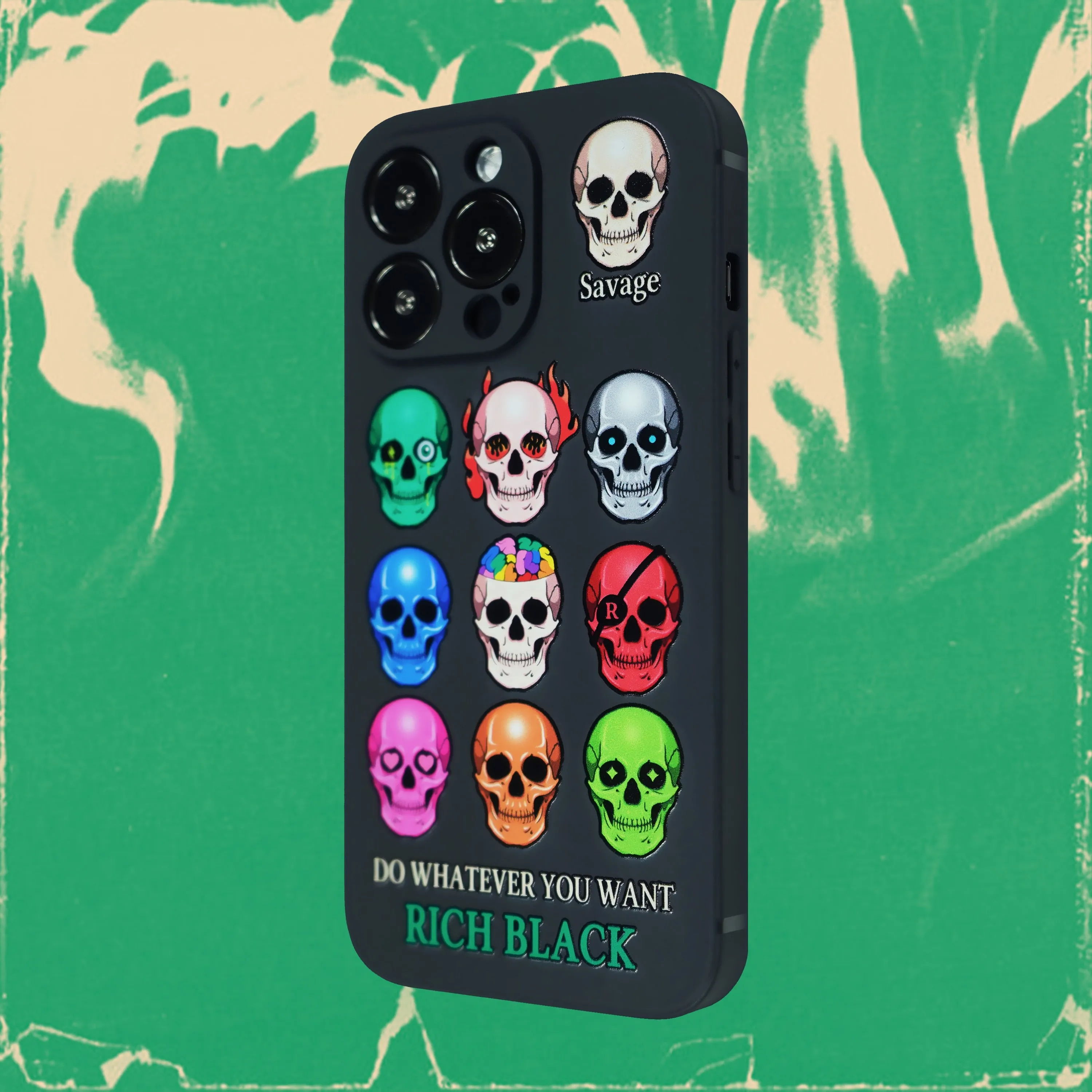 Personality Skeleton phone case