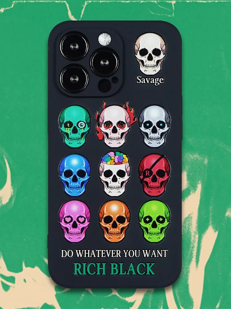 Personality Skeleton phone case