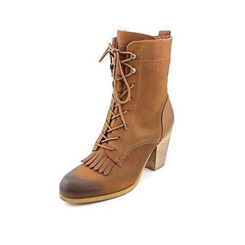 Ralph Rauren - Mesa Leather Lace-Up Bootie Brown Shoe