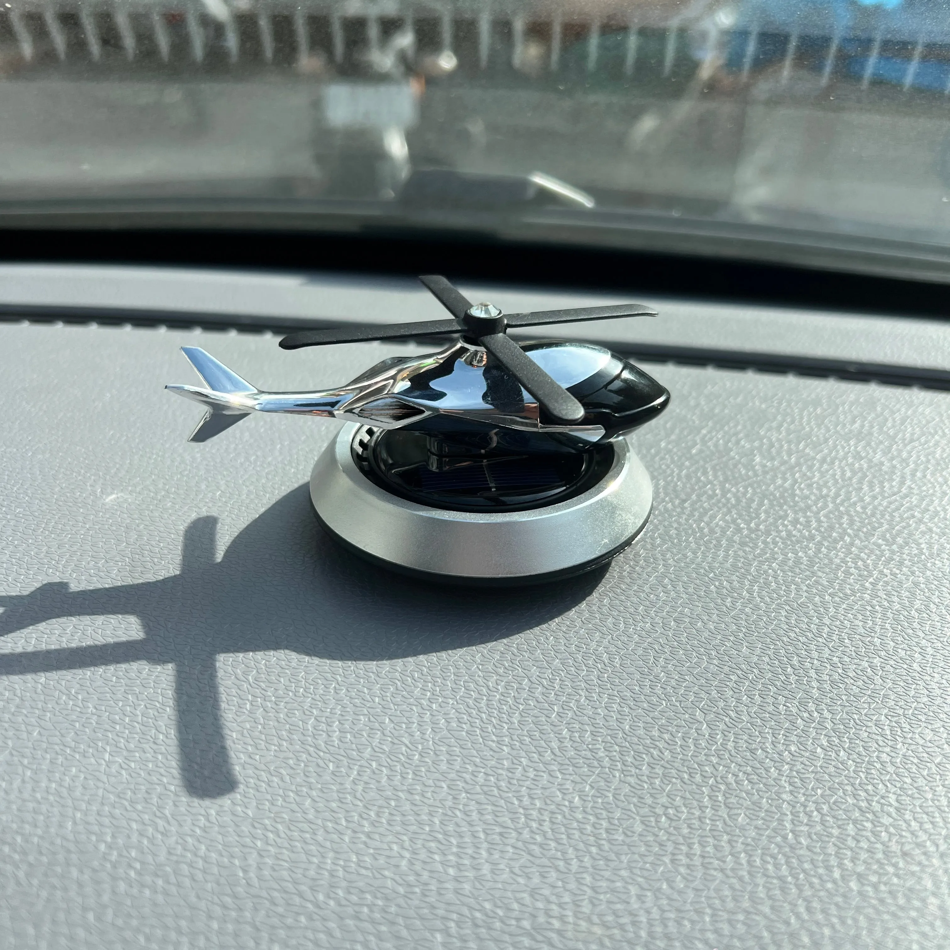 Royal Chopper Car Perfume Solar Powered helicopter air freshener