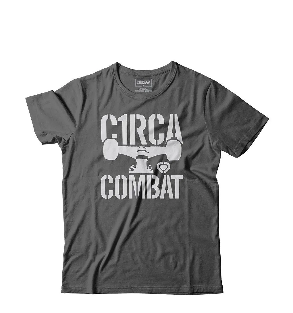 T-Shirt COMBAT - Charcoal