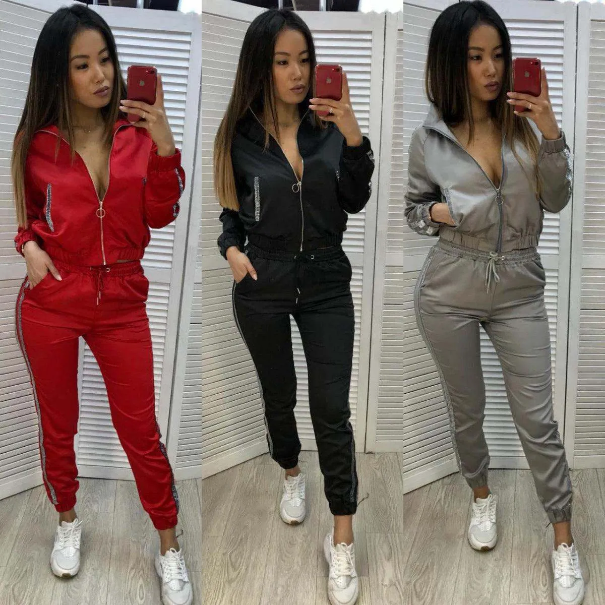 Women's sports and leisure Tracksuits